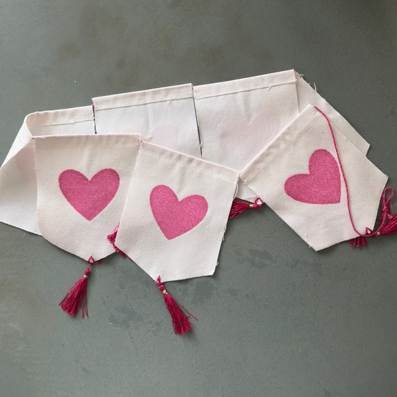 Decorative Banner with Hearts - Picture 2 of 2